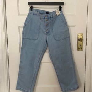 J. Crew straight leg crop jeans
